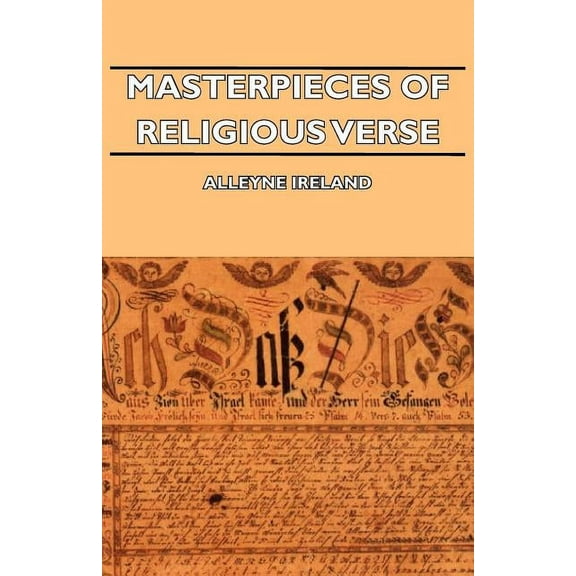Masterpieces of Religious Verse (Paperback)
