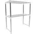thumbnail image 2 of Stainless Steel Expandable Shoe Rack Shoe Shelf Storage Organizer for Closet Entryway, 2 of 7
