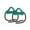 Green Handle, variant on Tusa Bungee Strap Assembly Handle