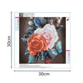 thumbnail image 2 of 5D flor resina diamante punto de cruz cristal bordado pintura habitación decorativa resina costura imagen Scienceny JJ13340-03, 2 of 6