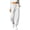 White, variant on hoksml Women's Barrel Leg Joggers Drawstring Elastic Waist Baggy Sweatpants with Pockets for Casual Gym Workout