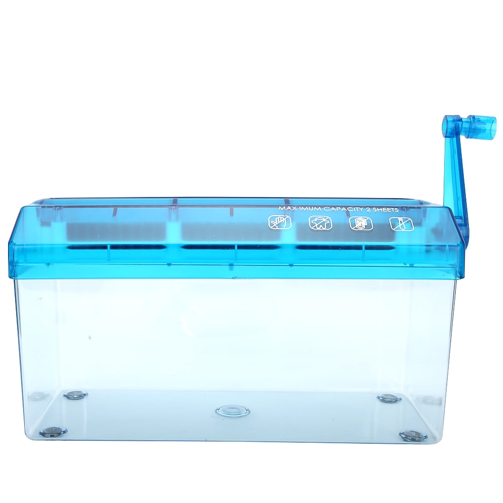 Hand Shredder MINI Desktop Manual A4 Office Supplies Protection Confidential Machine