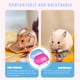 thumbnail image 5 of 2 piezas pequeñas mascotas Chinchilla Hamster arena baño habitación casa baño contenedor con baño arena (azul, rojo estilo), 5 of 7