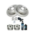 thumbnail image 3 of Rear Brake Pad Rotor and Caliper Set - Compatible with 2001 - 2006 Acura MDX 2002 2003 2004 2005, 3 of 3