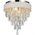 thumbnail image 1 of 4 Abat-Jour Tambour Lumineux avec Finition Chromée, 1 of 2