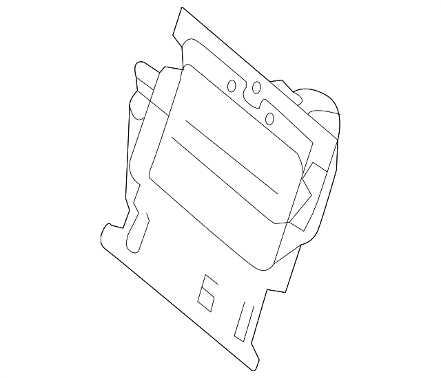Genuine OE MercedesBenz Lumbar Support 0009103012