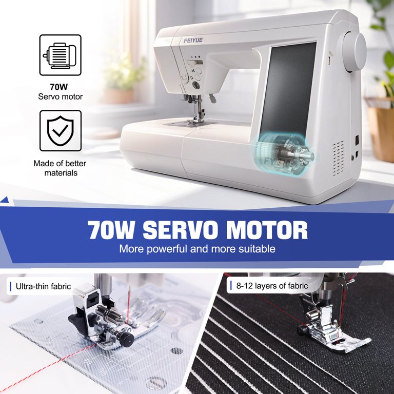FEIYUE FY710 Computerized Sewing Machine with 180 Built-In