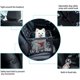 thumbnail image 3 of Asiento de coche para perros Asiento de coche para perros Asiento de coche elevador para mascotas con correa de seguridad con clip y cubierta para perros, perfecto para animales pequeños Dontodent Kuyhfg Sin marca, 3 of 5