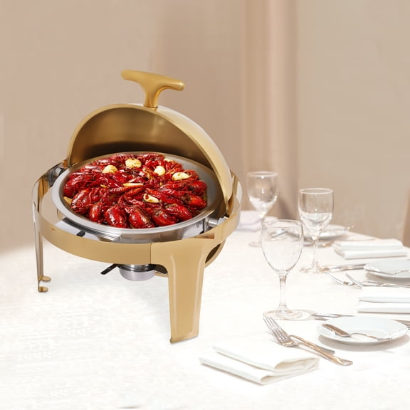 Chafing Dish Buffet Warmer, 9L/9.51Qt Stainless Steel Chafing Dish, Buffet Server and Warmer
