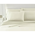 thumbnail image 5 of Sweet Home Collection 1500 Series Bed Sheets - Extra Soft Microfiber Deep Pocket 6pc Sheet Set - Beige, Queen, 5 of 5