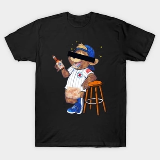 T-Shirt Unisexe Tipsy Clark Vintage Rétro de Baseball Sport d'Équipe, Tailles jusqu'à 3TG