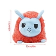 thumbnail image 3 of Muñeca de peluche con forma de gato plegable de doble cara para niños, 3 of 5