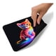 thumbnail image 3 of Mouse Pad SVART de Superficie Suave, base antideslizante, con diseño orginal de Gato estilo arte urbano, Diseño10, 22*18 cm, 3 of 4