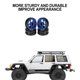 thumbnail image 3 of Ounissouiy Llanta de fibra de carbono 1/10 para Axial SCX10 D90 TRX4 TF2 CC01 Capra RC, pieza de coche RC, accesorios para coche Kits de construcción modelo, 3 of 6
