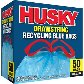 10 blue recycling bags (paper and cardboard) 100 liters, 4,75 €