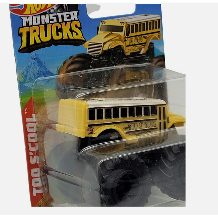 Hot Wheels Monster Trucks 1 70 Metal Die Cast Scale Too S cool HFB96 Walmart