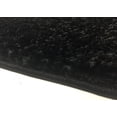 thumbnail image 2 of New Shaggy Collection Solid Color Shag Rug Different Color Options Available (Black, 6'7"x9'6"), 2 of 3