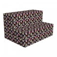 thumbnail image 1 of Colorful Foldable Mattress, Sugar Skulls Flowers, 74.8" x 35.4", Multicolor, by Ambesonne, 1 of 6