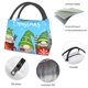 thumbnail image 4 of Fotbe Merry Christmas Gnome Bolsa Térmica Portátil con Estampado, Bolsa de Entrega de Alimentos Aislada, Bolsa Reutilizable de Gran Capacidad para Comidas y Supermercado, 4 of 6