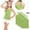Green, variant on Eltusu Girls Cotton Tank Tops, Sleeveless Y-Back Soft 4 Pieces Summer Vest Shirts Hot Pink Size 8 T