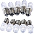 thumbnail image 1 of 10 bombillas LED E10 de 12 V, color blanco cálido, 1 of 3