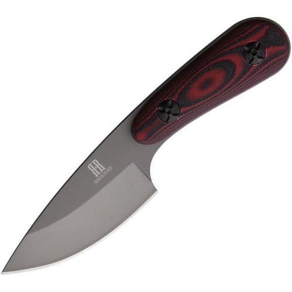 Rough Ryder RR2163 / HO744 Fixed Red/Black G10 Fixed Blade Knife