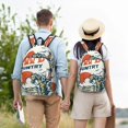 thumbnail image 4 of Fotbe Cowboy Rising Horse Mochila de Lona con Estampado, Mochila Duradera, Mochila Versátil de Alta Calidad, Mochila Compacta Vintage-Small, 4 of 5