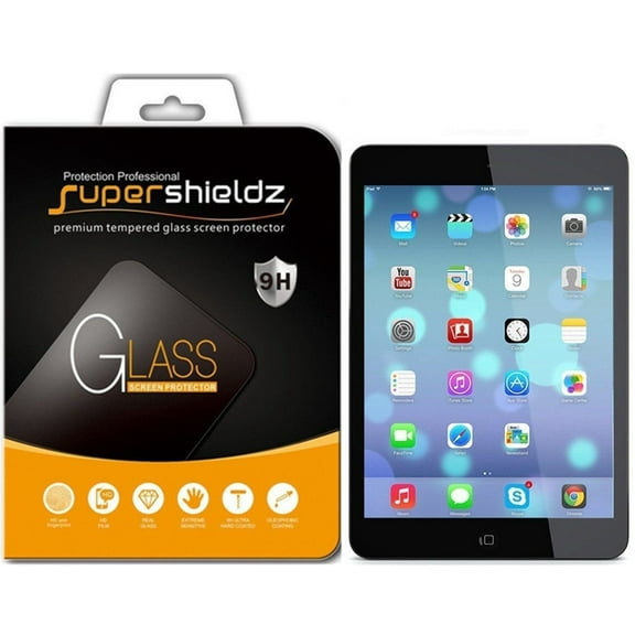 [1-Pack] Supershieldz for Apple iPad Pro 12.9 Inch (2015-2017) Tempered Glass Screen Protector, Anti-Scratch, Anti-Fingerprint, Bubble Free