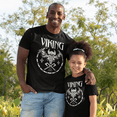 thumbnail image 4 of Viking Shirts for Girls - Norse Mythology Odin Valkyrie Valhalla Vikings Raven Thor Nordic Graphic Tees for Kids, 4 of 8