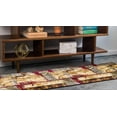 thumbnail image 4 of Unique Loom Barista Geometric Area Rug 2' x 12' Runner Multi/Beige, 4 of 4
