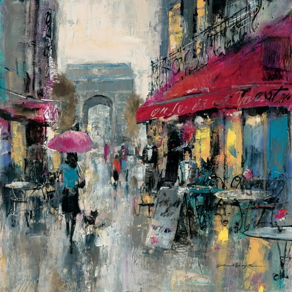 Art.com Paris Modern 1 Premium Giclee Print by Brent Heighton, 16" x 16"
