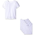 thumbnail image 2 of Fruit of The Loom Boys' Cotton White T Shirt (2T/3T(28-33") lbs, Toddler - White Ice (5 Pack)), 2 of 2