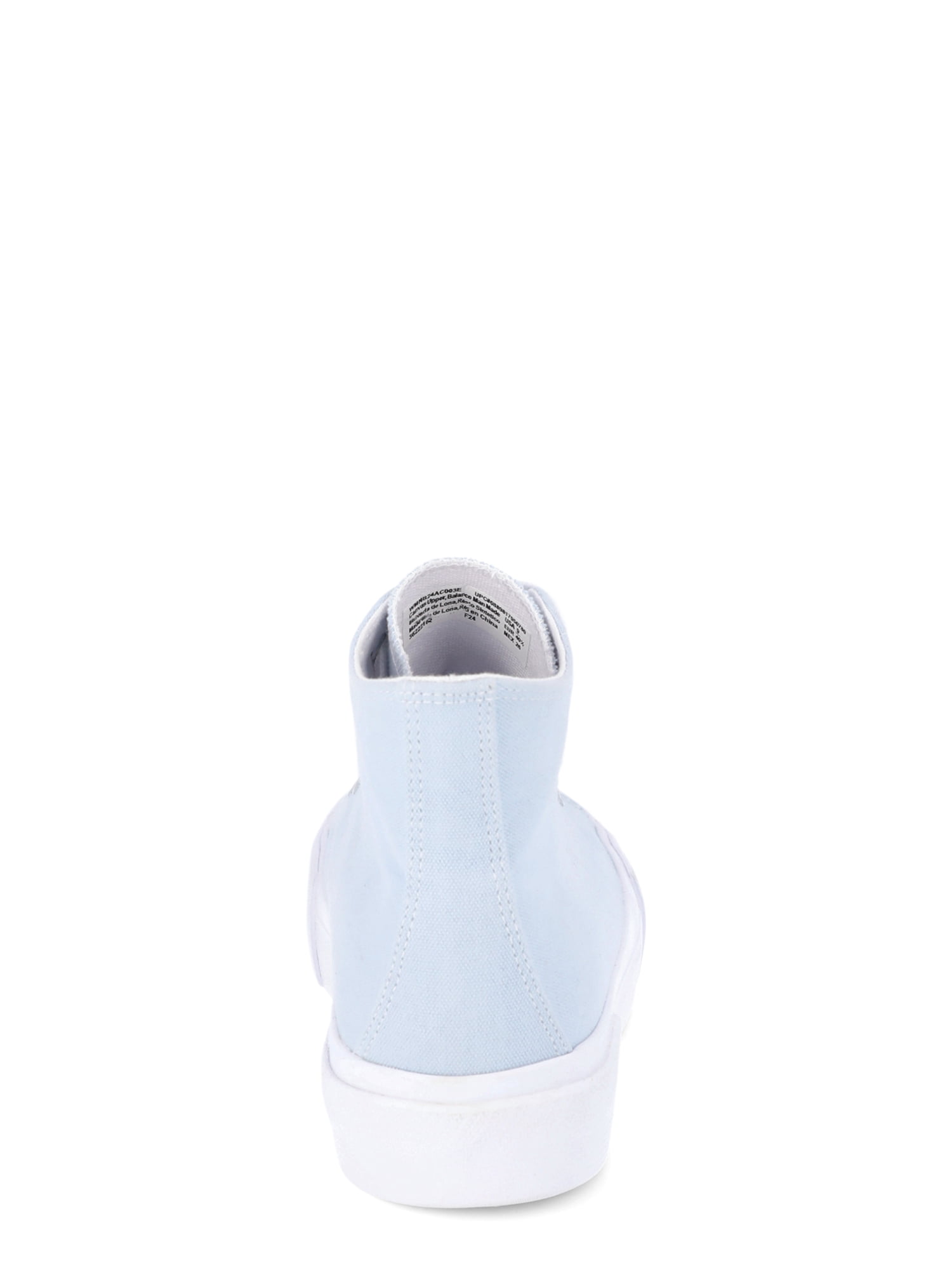 No Boundaries Platform Lace Up Hi Top Sneakers, Women's