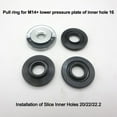 thumbnail image 5 of qiya for M14 Quick Release Self-Locking Grinder Pressing Plate Flange Nut Power Chuck Set, 5 of 7