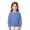 #A01-Sky Blue, variant on Abcomgle Girls Long Sleeve Sweatshirt Loose Solid Color Pullover Sweatshirts for Girls Fleece Crewneck Sweaters for Teens Lightweight Winter School Clothes for Teen Girls