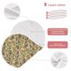 thumbnail image 3 of Toalla CHUROUSY 56 × 28 cm Camuflaje Verde - Pack de 4, 3 of 6