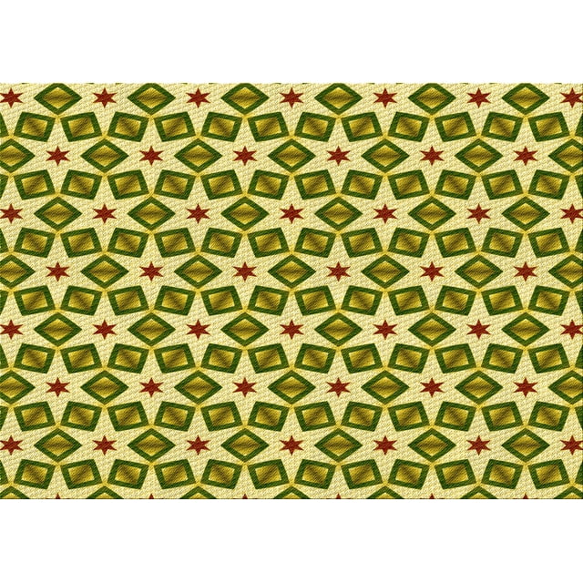 Ahgly Tapis Rectangulaire Lavable en Machine Intérieur Transitionnel Chêne Brun, 5 Pieds x 7 Pieds