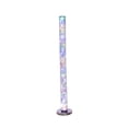 thumbnail image 1 of Benzara BM240323 Floor Lamp with LED Bulbs & Wireless Remote Control, Silver, 1 of 5