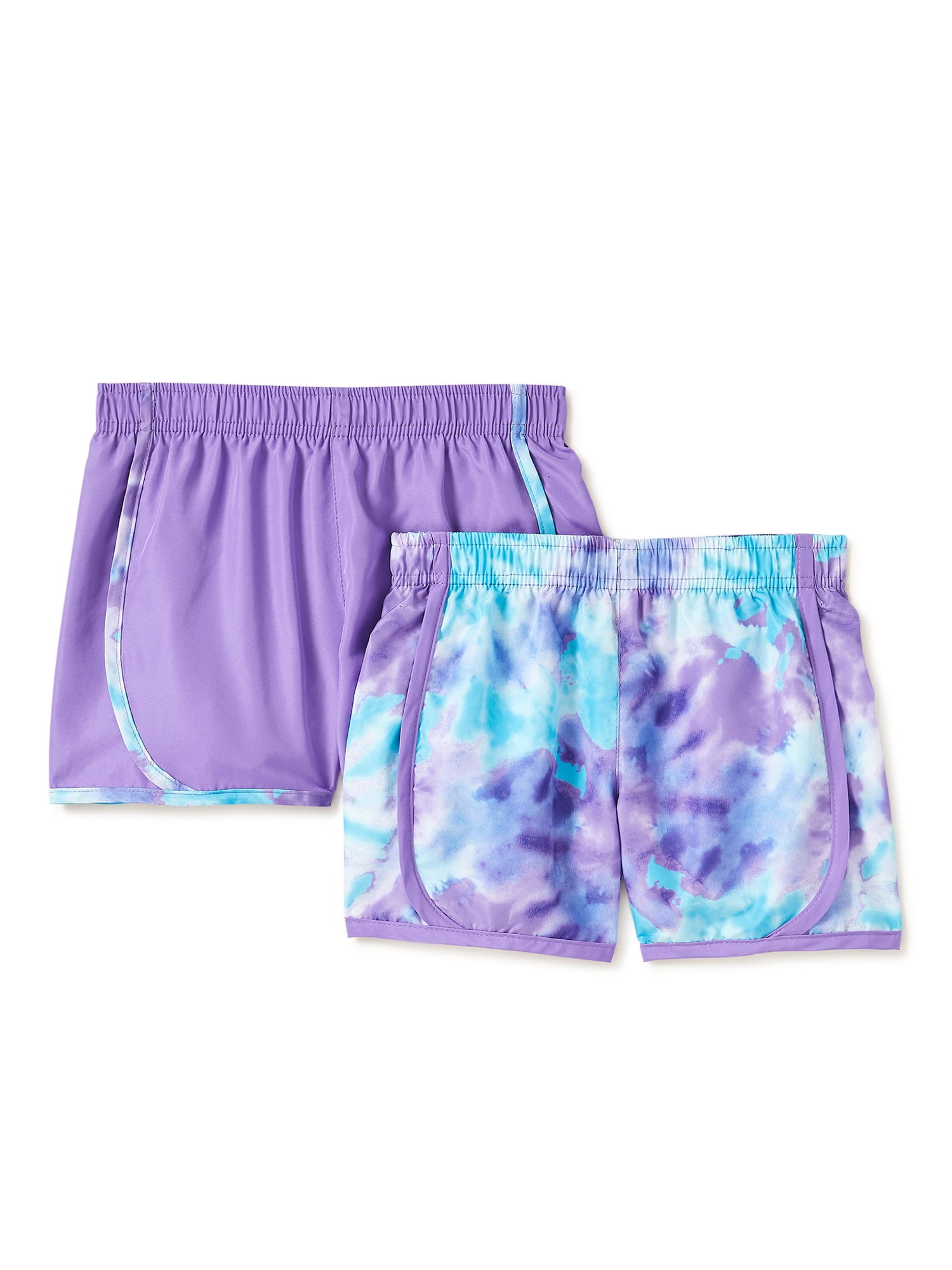 Cheetah - Cheetah Girls Printed and Solid Performance Running Shorts, 2