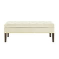 thumbnail image 7 of Plush Tufted Storage Bench Velvet with Wood Frame, 48 " Stylish Seating Solution for Bedroom, Living Room, or Entryway, 7 of 7