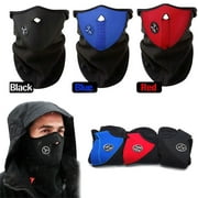 3Packs Winter Ski Half Face Mask Motorcycle Thermal Fleece Balaclava Neck Mask Hat Cap for Men Women