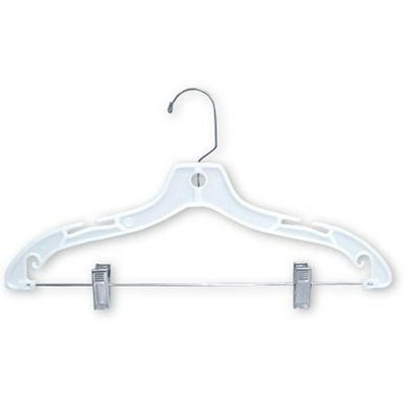 White Plastic Suit Hanger