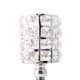thumbnail image 3 of European silver home candle holder, metal handicraft decoration, electroplated crystal candle holder decoration (1123cm), 3 of 5