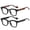 Color 1, variant on Round Small Frame Reading Glasses for Women Readers for Men Blue Light Blocking Retro,Color 1, 1.00