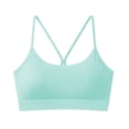 thumbnail image 3 of Zpanxa Supportive Sports Bras for Women Seamless Wireless Pullover with Adjustable Thin Straps for Yoga Workout in Solid Colors, 3 of 3
