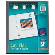 Avery Lay Flat Report Cover, 1 Gray Cover (47781)