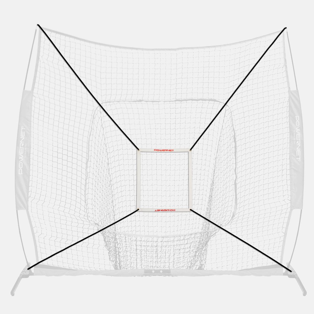 PowerNet Strike Zone Attachment for 8x8 Baseball Softball Net