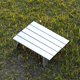 thumbnail image 5 of Mesa plegable pequeña para exteriores, mesa plegable portátil de aleación de aluminio para acampar, para Picnic en la playa, plateada NikouMX Deportes, 5 of 8