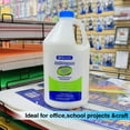 thumbnail image 4 of BAZIC White Glue 1 Gallon, Giant Bulk Refill Adhesive Craft Slime Making, 1-Pack, 4 of 7