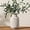 04-with Hemp Rope-9.7", variant on Ceramic Flower Vase Home Decor - 9.7 inch Large White Rustic Table Flowers Vases Living Room Bedroom Plant Decoration Farmhouse Vintage for Kitchen Shelf Office Coffee Dining Desk House Women